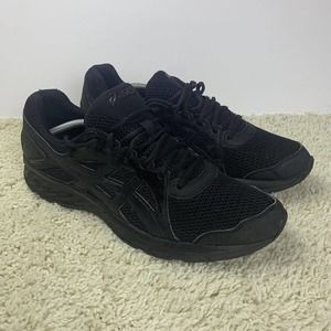 Mens Asics Jolt 2 All Black Shoes Size 13 1011A206